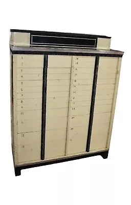 Antique Art Deco Medical Dental Cabinet American Cabinet Co • $1725