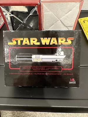 Star Wars Master Replicas Anikan Skywalker Lightsaber Replica .45(s)  2005 Used • $64.99