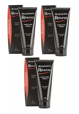 £9.49 • Buy 3 X Dr Lewinns Renunail Hand & Nail Cream - 100g - Dr. Lewinn's