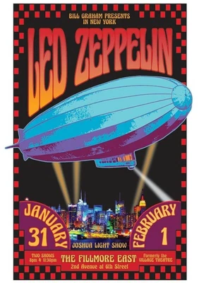 $11.44 • Buy Led Zeppelin Band Concert Page Plant Jones Bonham 8.5x11 Photo Picture Poster