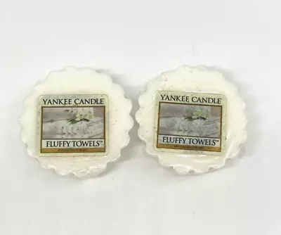 2 Yankee Candle Fluffy Towels Potpourri Wax Tarts - Retired! - FREE SHIPPING!! • £9.49