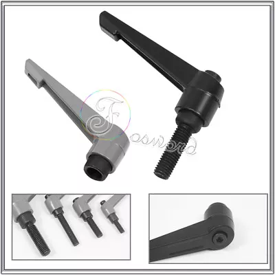 Clamping Knob Lever Adjustable Machinery Handle Locking Thread Set Screw M4 ~M16 • $2.09