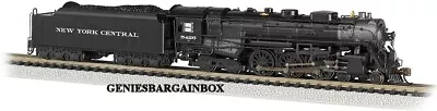 N Scale Bachmann NEW YORK CENTRAL HUDSON 4-6-4 DCC & SOUND Locomotive New 53653 • $294.47