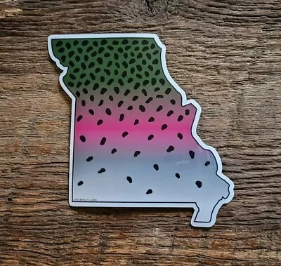 $4.95 • Buy MISSOURI Stickers Decals Trout Brown Brook Rainbow Smallmouth Fly Fishing 