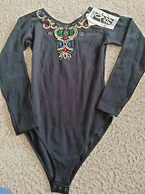 Vintage Bodysuit 80s Leotard Cosplay Womens Size M NWT Dance Sequins Beads • $40