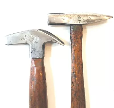 2 Vintage HELLER BROS. CO. Farrier's Hammers;  No. 312 Cross Peen • $65