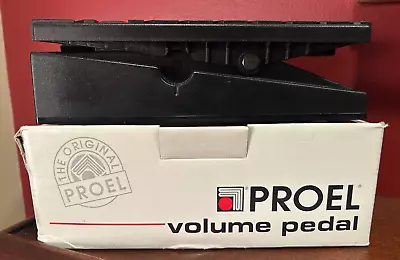 Proel Guitar Keyboard Volume Foot Pedal Model PVP-12 Italy New Open Box • $32.95