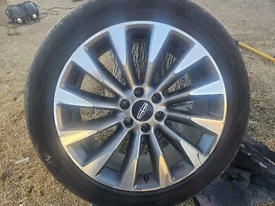 21 Lincoln Navigator Wheel Rim 22x9.5  Aluminum 12 Spoke Dark Gray Machined • $375