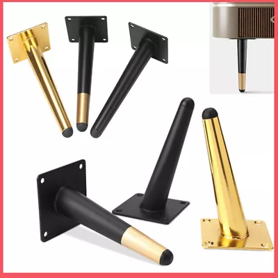 $15.72 • Buy  Metal Furniture Leg Replacement For Legs Feet Wooden Cabinet Chair Couch Sofa