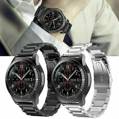 For Samsung Gear S3 Frontier/Classic Stainless Steel Luxury Wristband Band Strap • $17.44