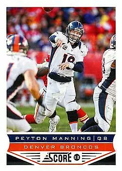 Peyton Manning 2013 Score #61 Denver Broncos • $1.25