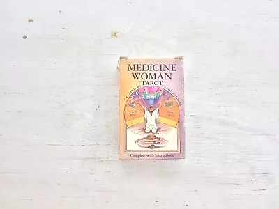 Vintage Medicine Woman TAROT Card Deck By Carol Bridges 1990 Oracle Belgium • $13