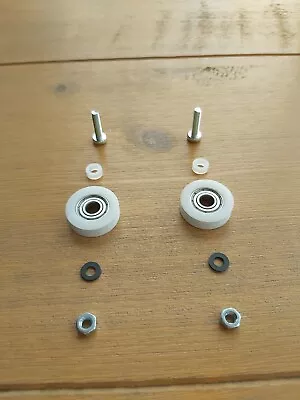 £6.50 • Buy For HALLS/JULIANA/AGL/Vitavia Greenhouse Door Kit With Wheels. 22mm. Free P&P