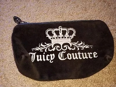 VINTAGE Authentic JUICY COUTURE Velour Cosmetic Bag GREAT Condition!  • $32