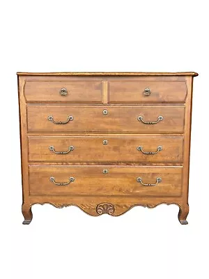 **NICE** ETHAN ALLEN Country French 5 Drawer Chest • $1895