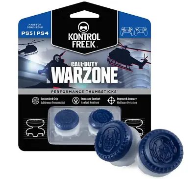 KontrolFreek FPS Freek For Ps4/ps5 Performance Thumb Grips (Call Of Duty-BLUE) • £8.39