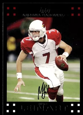 2007 Topps Matt Leinart Arizona Cardinals #1 • $2.10