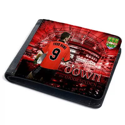 £14.95 • Buy Personalised Down Wallet GAA Football Gaelic Bi Fold Coin Card Dad Gift GA04
