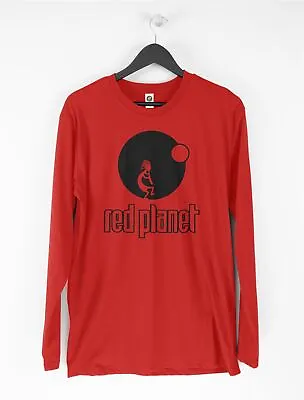 £15.95 • Buy Red Planet Records Long Sleeve T-Shirt - Detroit Techno Acid House