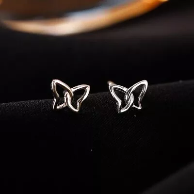 Butterfly Earrings Korean Style Earrings Women's Accessories Kpop Jewelry • £1.38