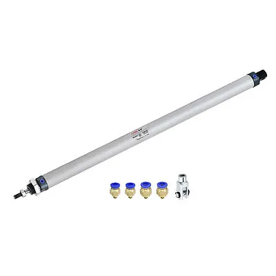 $35.26 • Buy Pneumatic Air Cylinder 16mm Bore 300mm Stroke With Y Connector And Quick Fitting