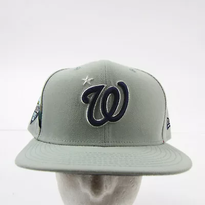 Washington Nationals New Era 59fifty Fitted Hat Men's Mint Green New • $24.99