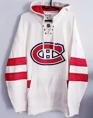 Montreal Canadiens CCM Embroidered Pullover Hooded Sweatshirt • $49.95