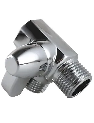 Solid Brass Shower Arm 2-Way Diverter Valve For Hand-shower Chrome • $15.95