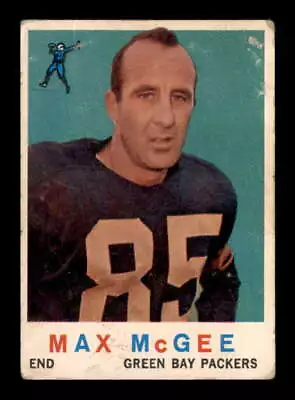 1959 Topps #4 Max McGee RC F X3052949 • $5.25