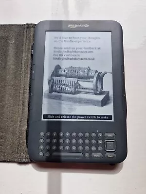 Amazon Kindle Keyboard (3rd Generation) 4 GB Wi-Fi + 3G (Unlocked) 6 In • £0.99