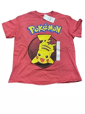 Boys' Pikachu T-Shirt Pokemon Red XS • $5