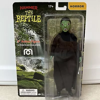 MEGO Monsters The Reptile 8  Hammer Films Action Figure (2021) Horror Wave 13 • $18.95