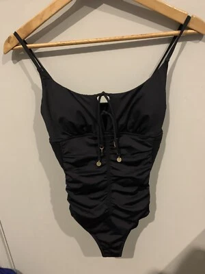 $89.99 • Buy Tigerlily Black Majorelle One Piece Swimsuit Size 8