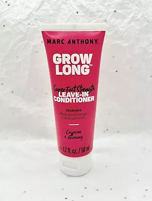 Marc Anthony Grow Long Super Fast Strength Leave In Conditioner 1.7oz Travel Sz • $3.59