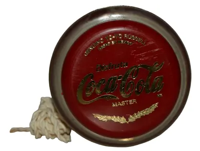 Vintage Rare Toy Mexican Genuine Yo-yo Russel Master Coca Cola Red • $19.99