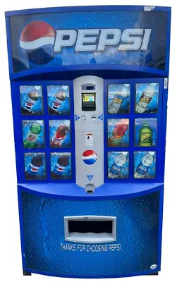 Vendo 721 HVV Pepsi Beverage Soda Vending Machine MDB REFURBISHED • $1999.95