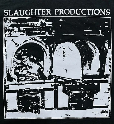 Slaughter Productions T-Shirt Atrax Morgue Death Industrial Power Electronics • $18