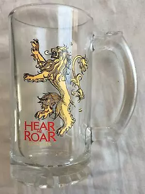 Game Of Thrones - House Lannister Glass Stein (official) • £7.99