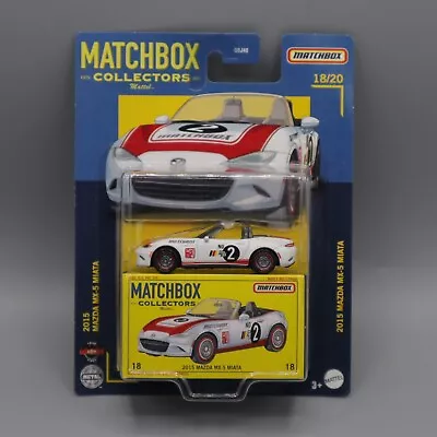 2022 Matchbox Collectors #18 2015 Mazda MX-5 Miata MATTE WHITE | MOC • $5.99