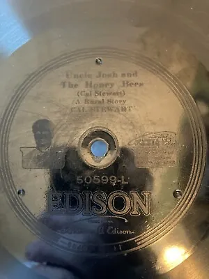 Edison Diamond Disc Record #50599  Uncle Josh & The Honey Bees  Cal Stewart • $9.50