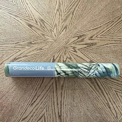 Grandeco Life Nomad Antigua Palm All-over Green Wallpaper 170702 Vinyl • £12.95