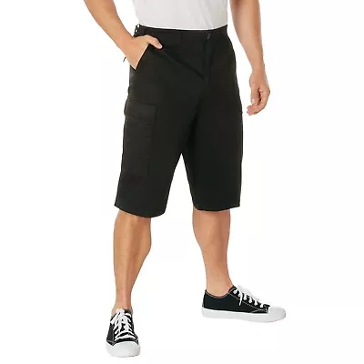 Men's Solid & Camo Color Military Style Shorts - Rothco Long Length BDU Short • $33.99