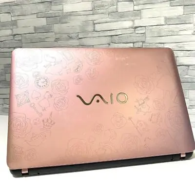 [Limited To 1 Unit] Disney Alice Pattern SONY VAIO Laptop Pink PC Character • $474.99