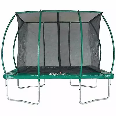 Skyhigh Rectangular Trampoline And Safety Enclosure (7ft X 10ft/ 8ft X 14ft) • £249.99