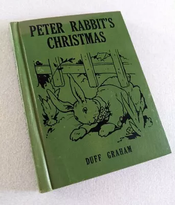 Peter Rabbit's Christmas 1935 VINTAGE Wee Books For Wee Folks Platt & Munk Co. • $13.50