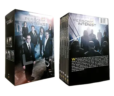 Person Of Interest Seasons 1-5 DVD 27 Disc The Complete Series Fast Ship US NEW • $44.99