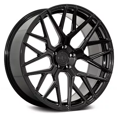 Rohana RFx10 Wheels 20x10 (42 5x112 66.56) Black Rims Set Of 4 • $2692.80