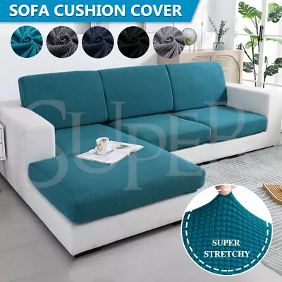 Stretch Sofa Cover Covers Couch Seat Cushion Lounge Slipcover 1 2 3 4 Seater • $9.99