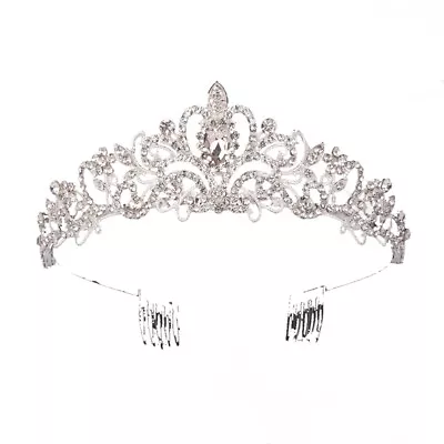  Headwear For Women Baroque Vintage Wedding Hair Accessories The Crown • $8.78