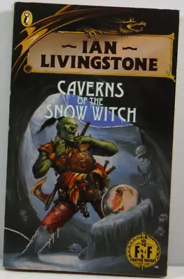 Fighting Fantasy Caverns Of The Snow Witch By Ian Livingstone Gamebooks 1984 / 9 • $32.95